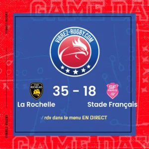 résultat La Rochelle - Stade Français