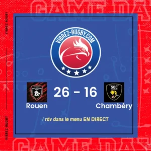 résultat Rouen - Chambéry