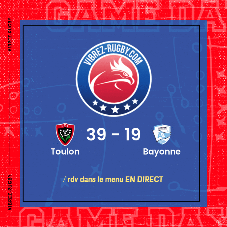 résultat Toulon - Bayonne