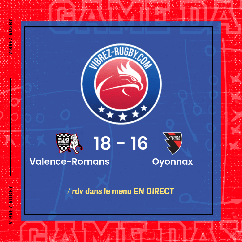 résultat Valence-Romans - Oyonnax