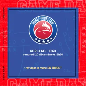 Aurillac - Dax en direct