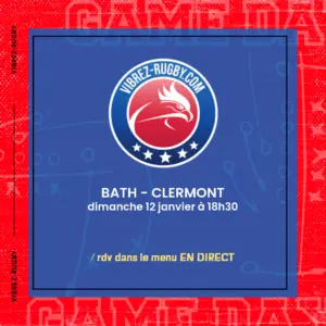 Bath - Clermont en direct