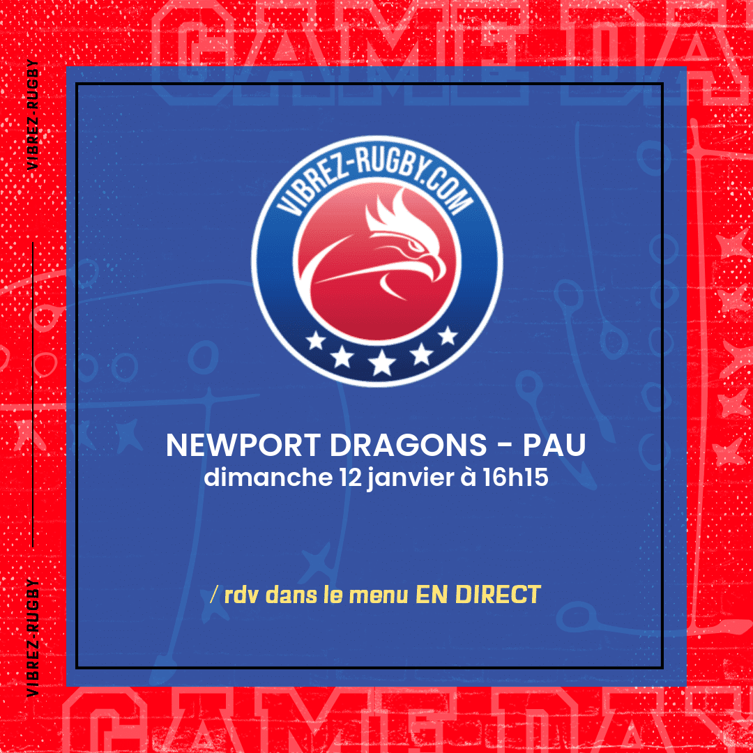 Newport Dragons - Pau en direct