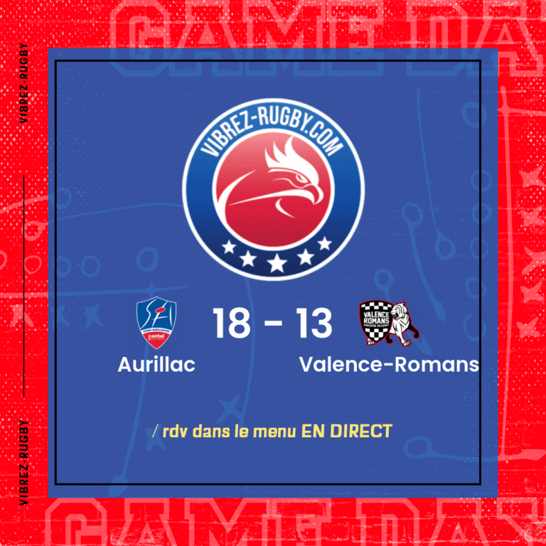 résultat Aurillac - Valence-Romans