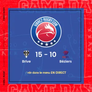 résultat Brive - Béziers