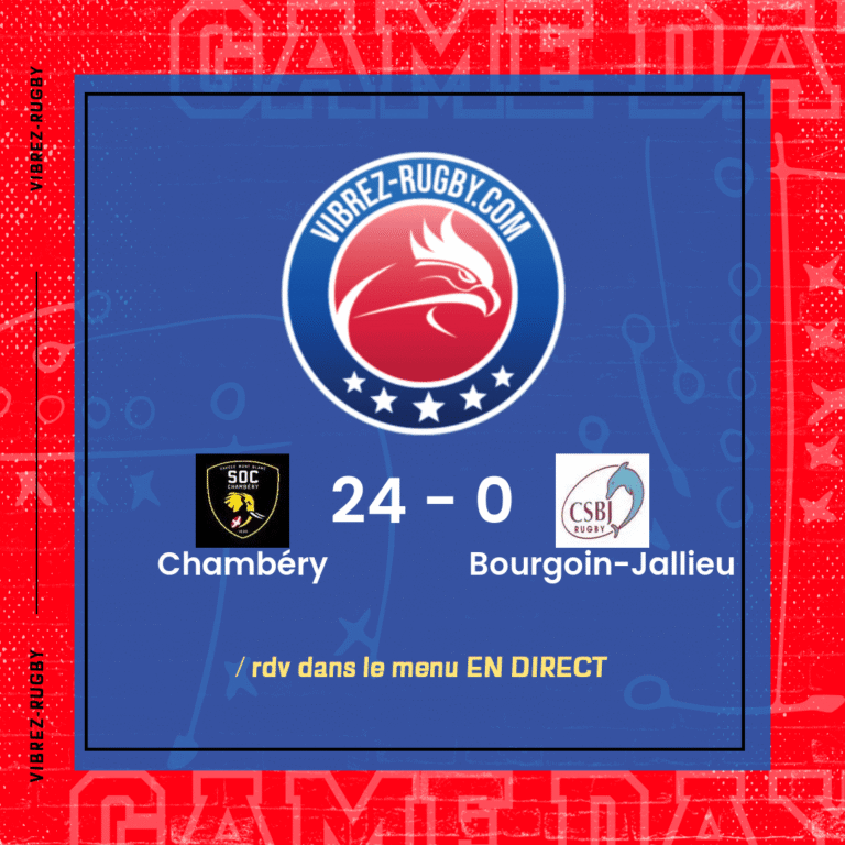 résultat Chambéry - Bourgoin-Jallieu