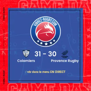 résultat Colomiers - Provence Rugby