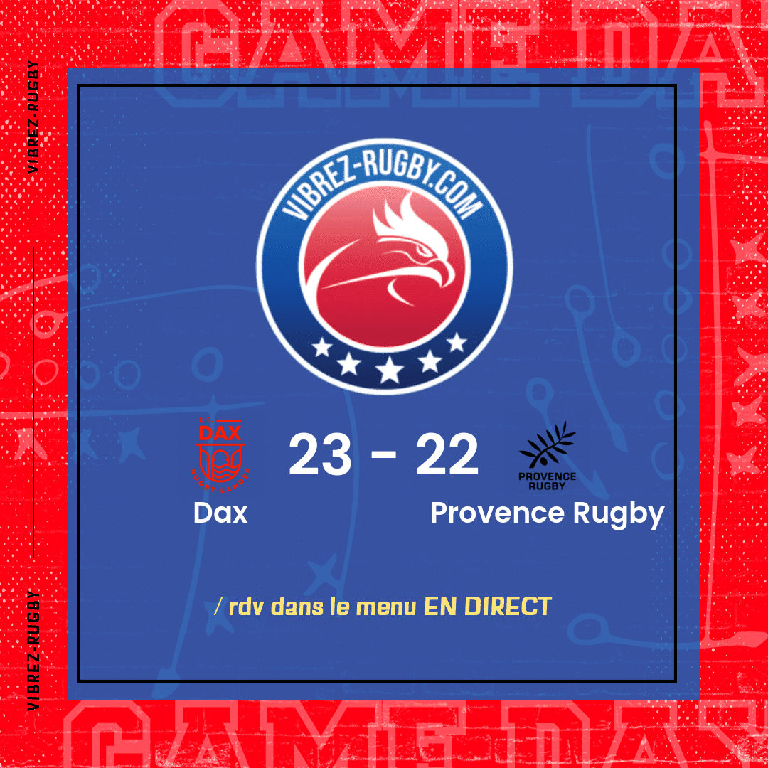 résultat Dax - Provence Rugby