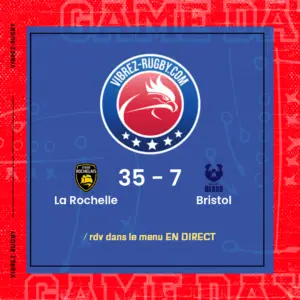 résultat La Rochelle - Bristol