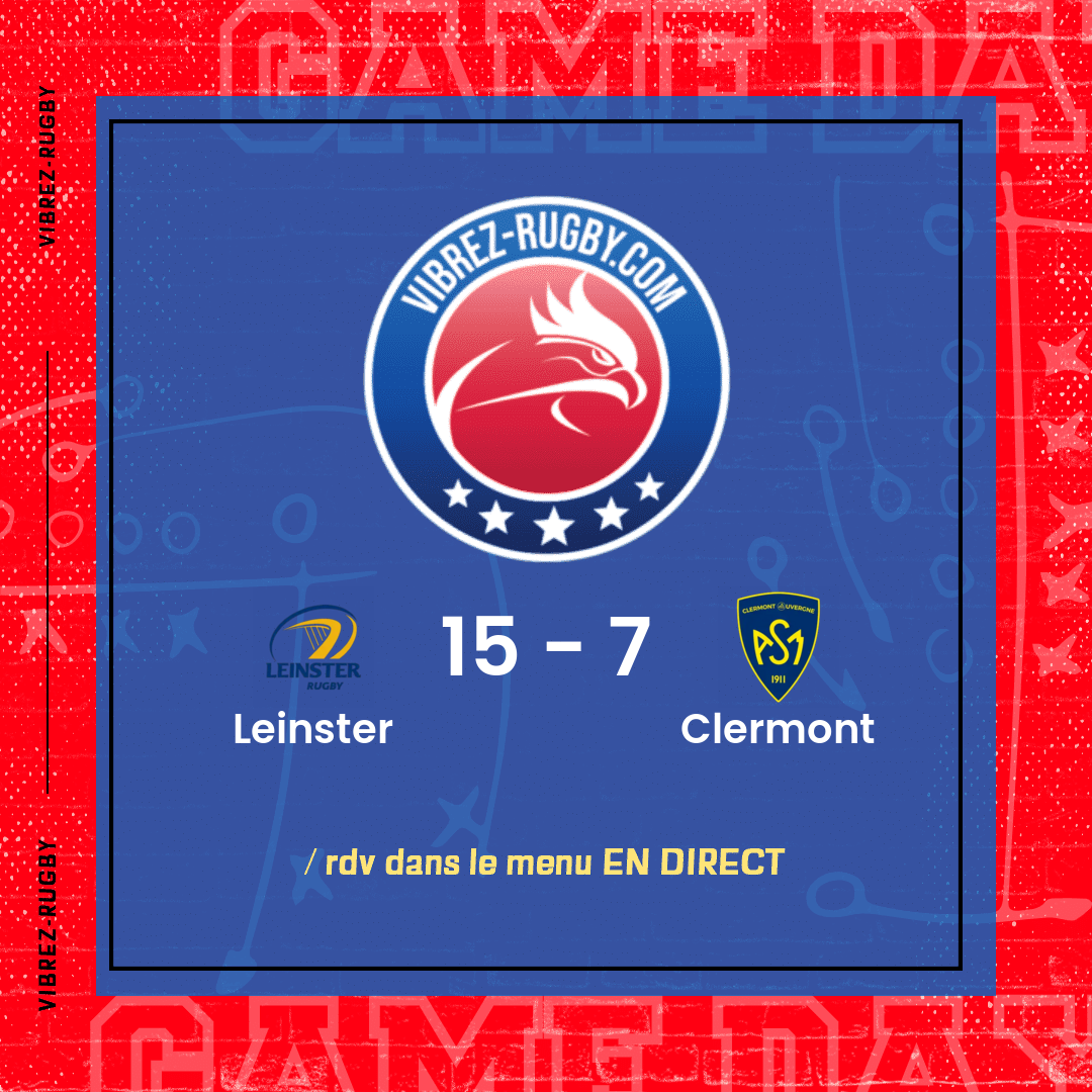 résultat Leinster - Clermont