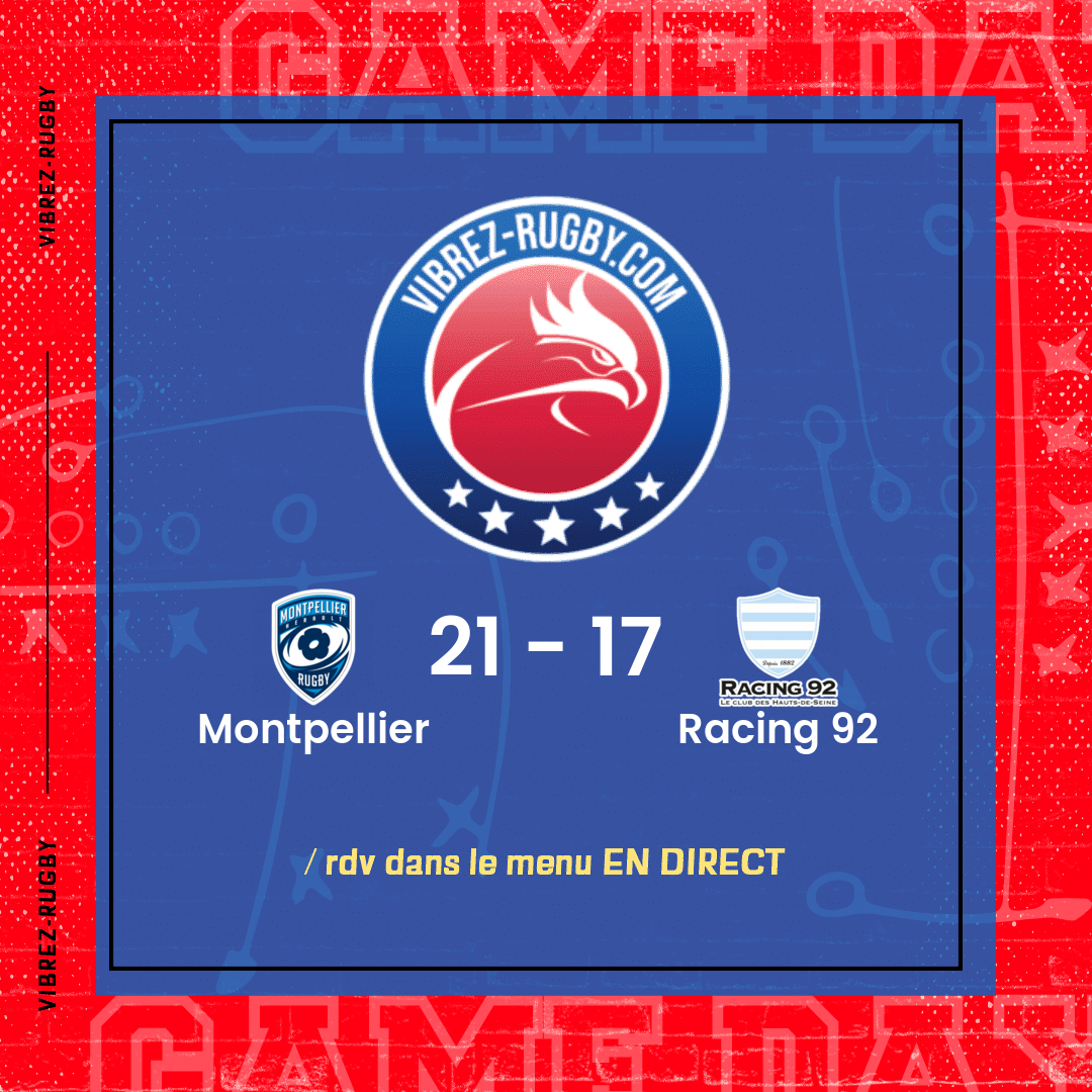 résultat Montpellier - Racing 92