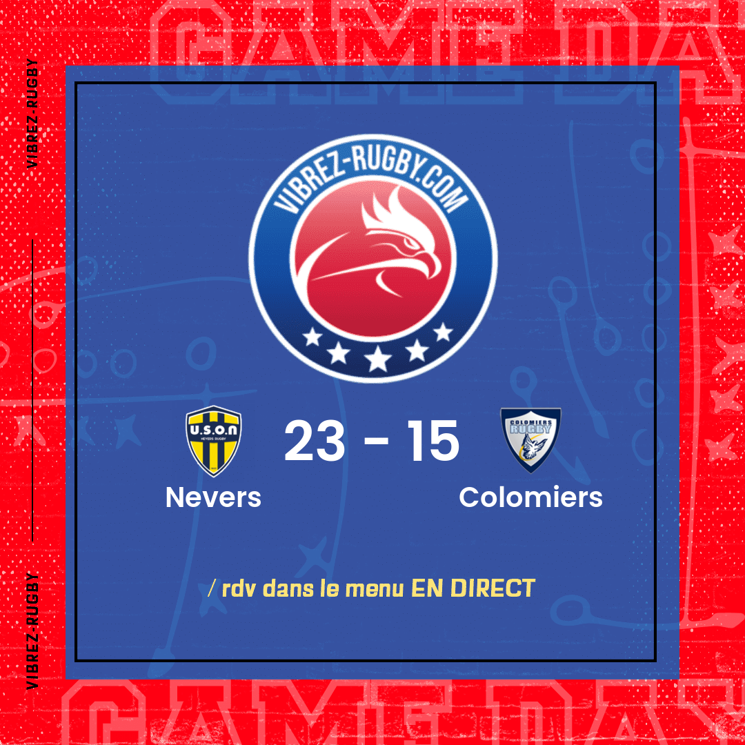 résultat Nevers - Colomiers