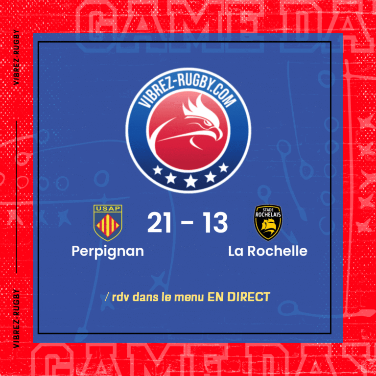 résultat Perpignan - La Rochelle