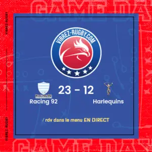 résultat Racing 92 - Harlequins