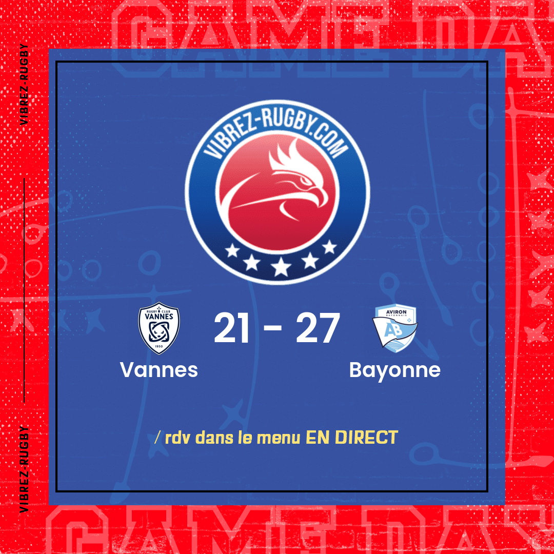 résultat Vannes - Bayonne