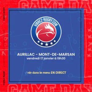 Aurillac - Mont-de-Marsan en direct