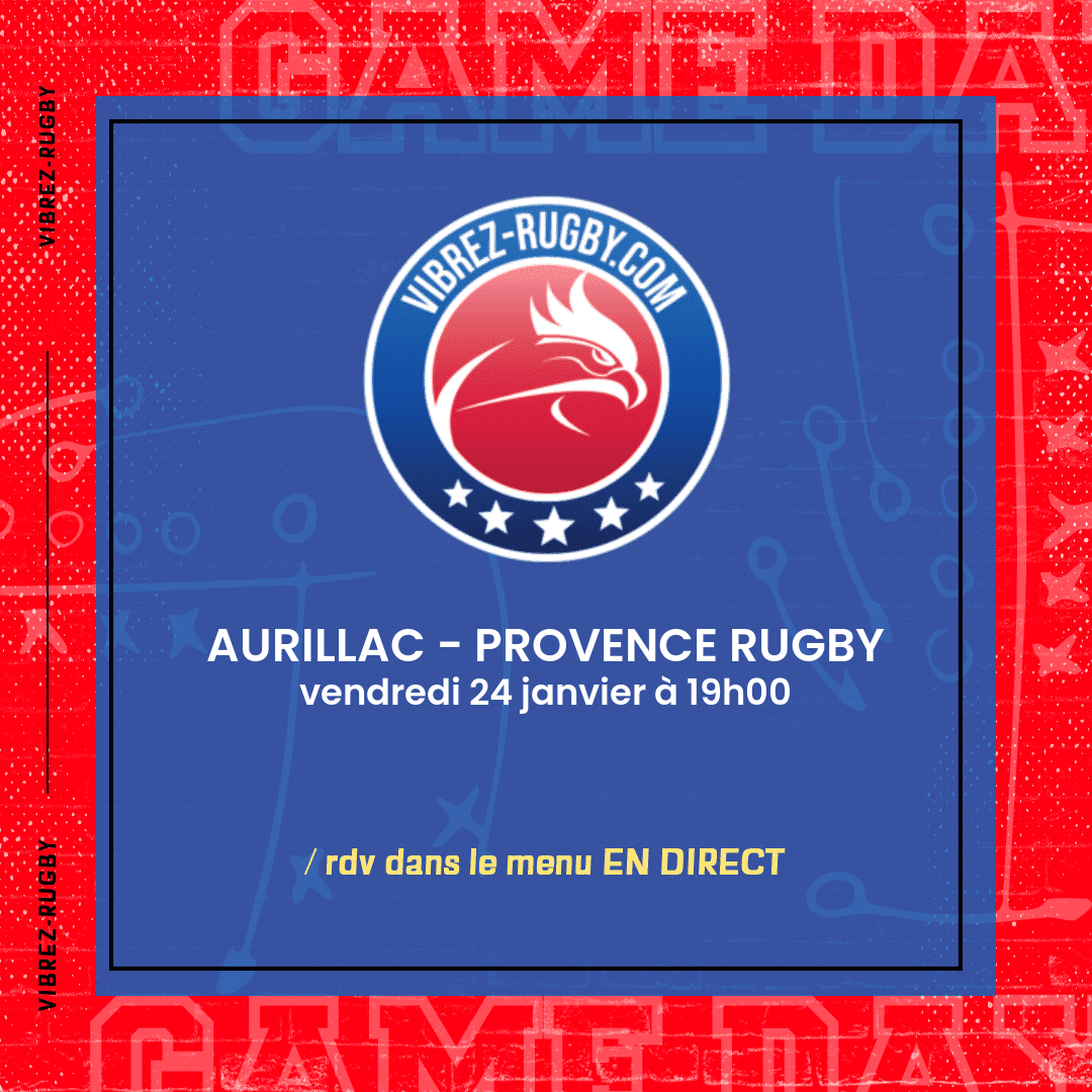 Aurillac - Provence Rugby en direct