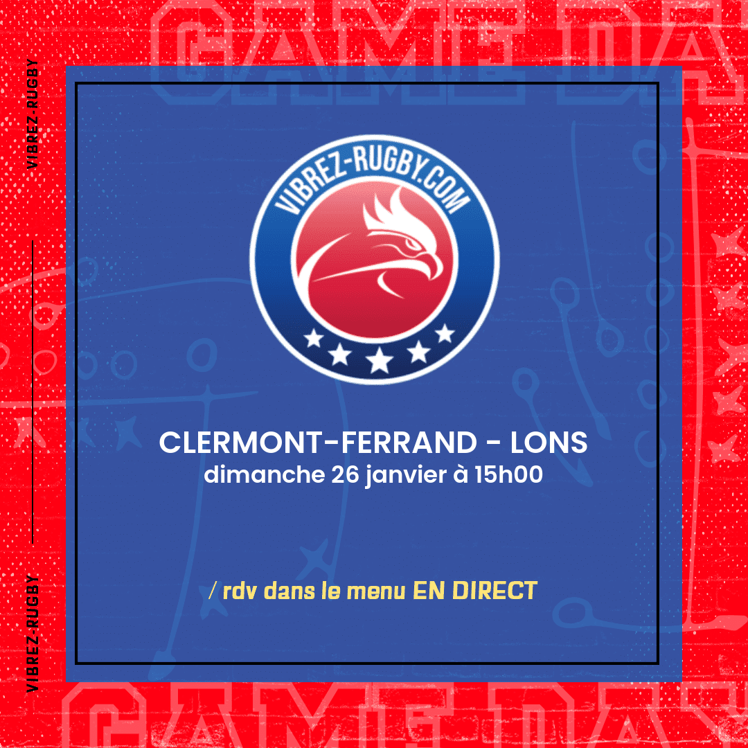 Clermont-Ferrand - Lons en direct