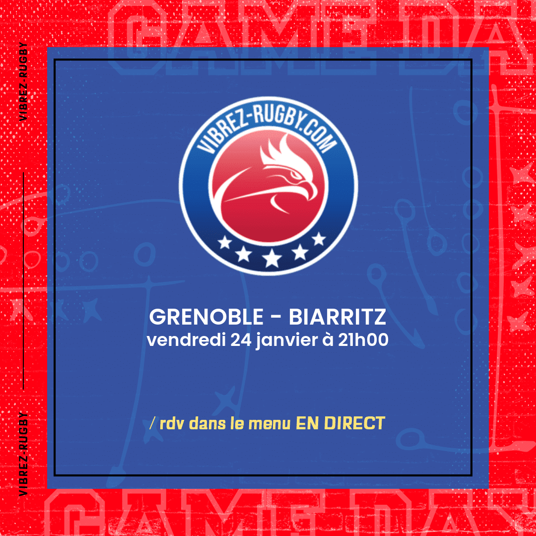 Grenoble - Biarritz en direct