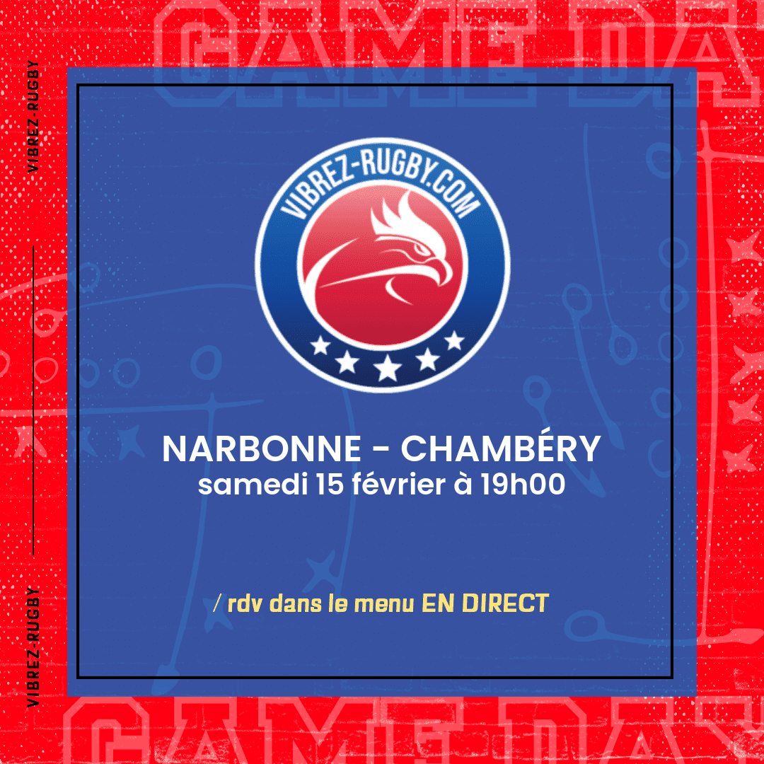 Narbonne - Chambéry en direct