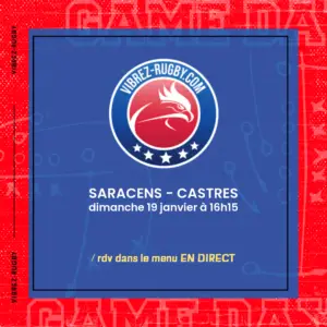 Saracens - Castres en direct