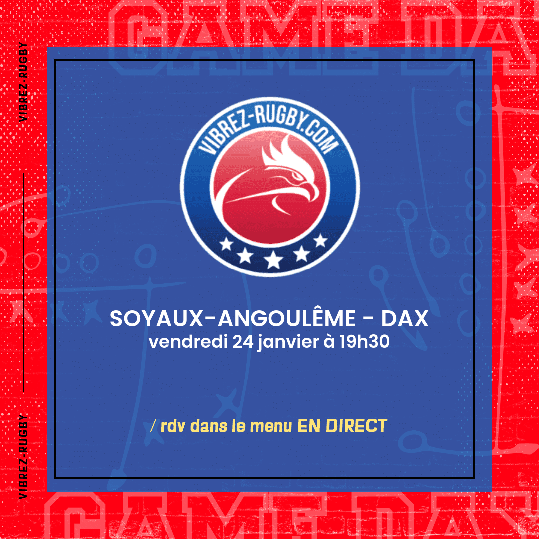 Soyaux-Angoulême - Dax en direct