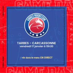 Tarbes - Carcassonne en direct