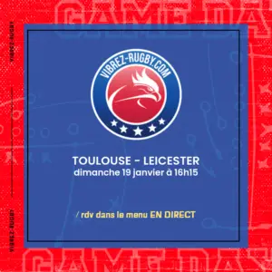 Toulouse - Leicester en direct