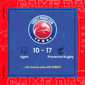 résultat Agen - Provence Rugby