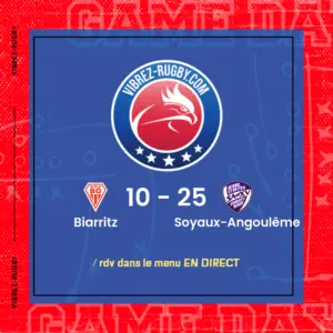 résultat Biarritz - Soyaux-Angoulême