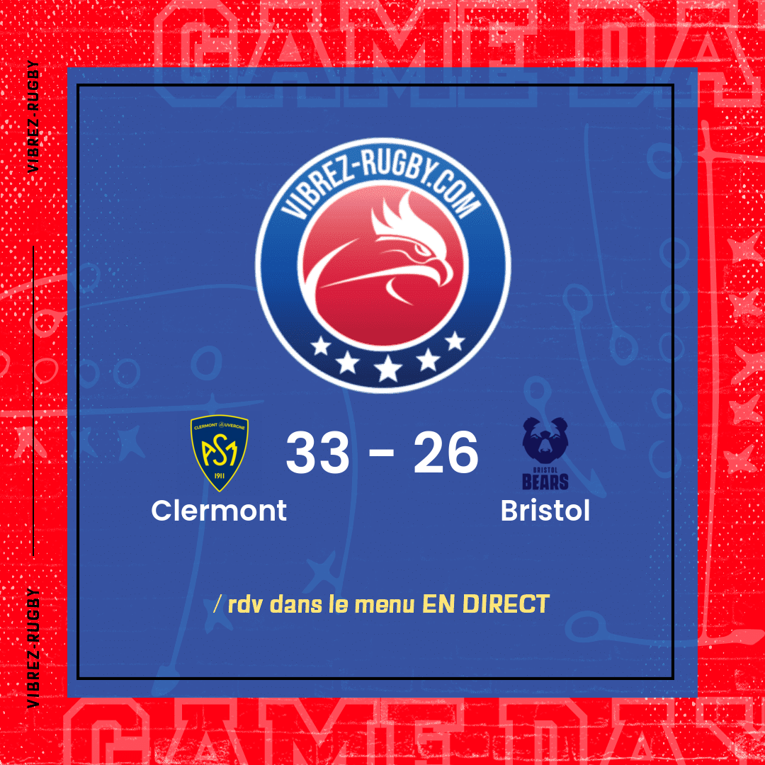 résultat Clermont - Bristol