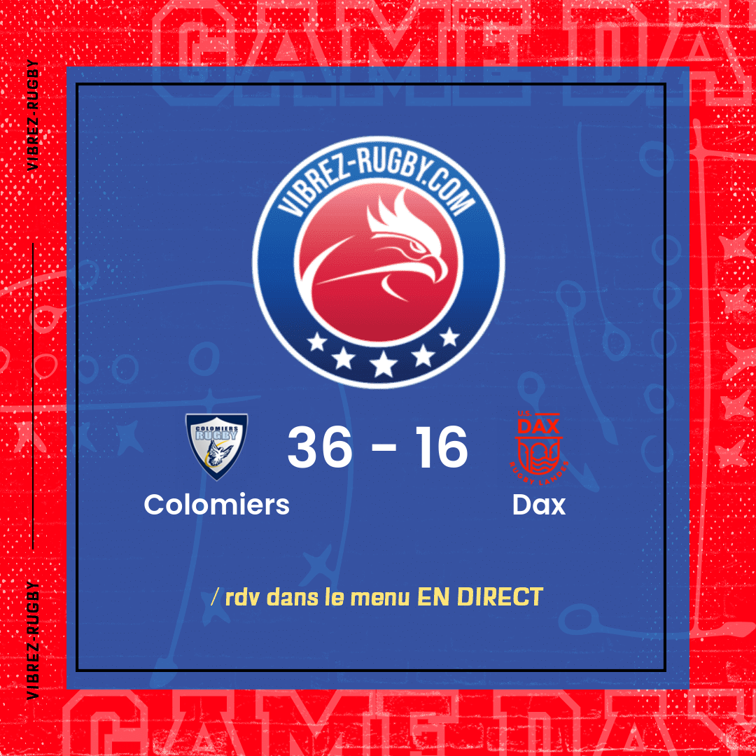 résultat Colomiers - Dax