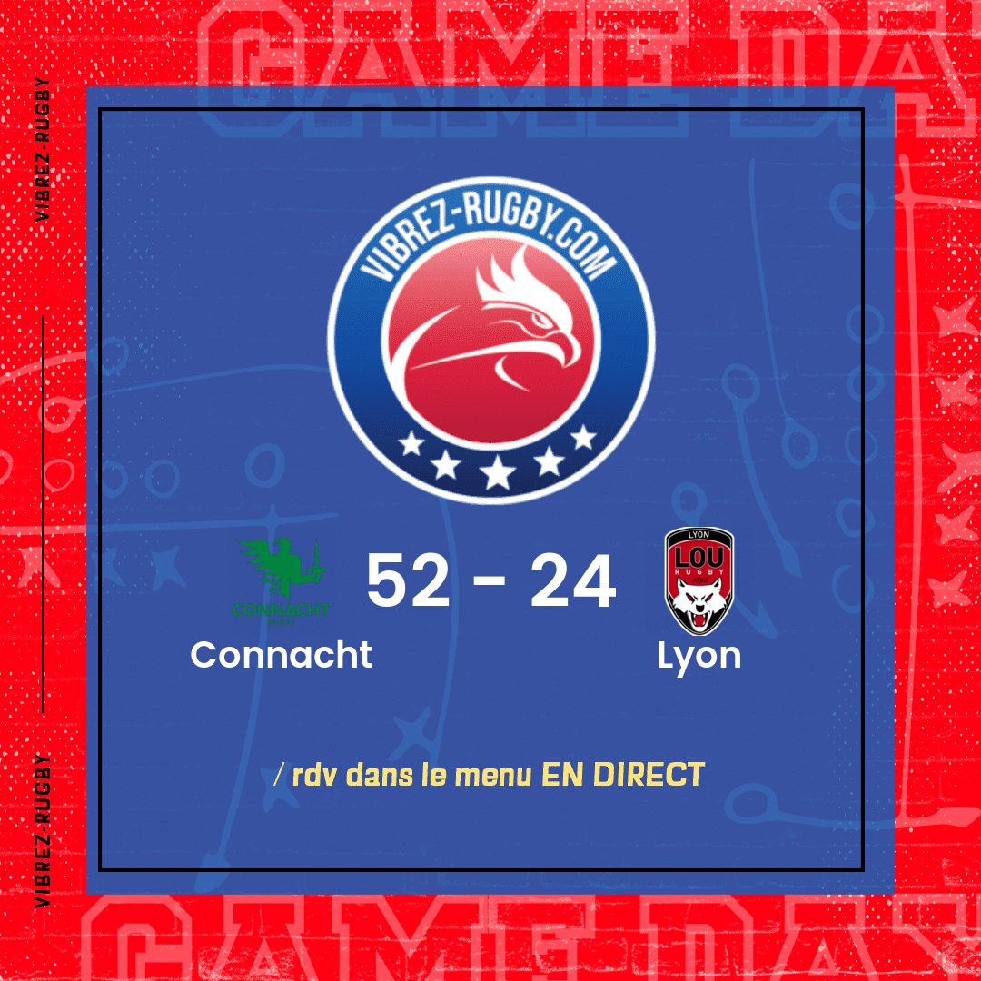 résultat Connacht - Lyon