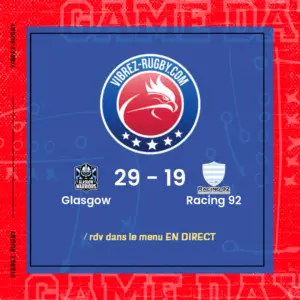 résultat Glasgow - Racing 92