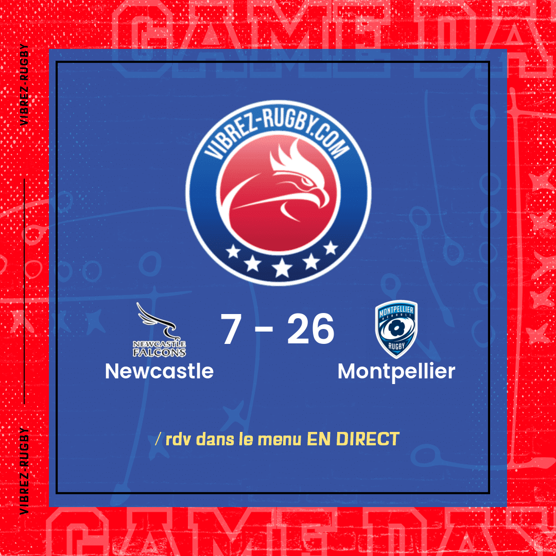 résultat Newcastle - Montpellier