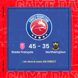 résultat Stade Français - Northampton