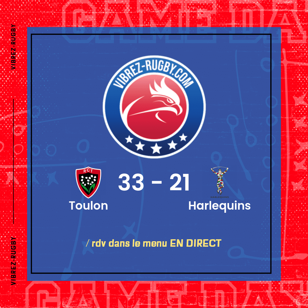 résultat Toulon - Harlequins