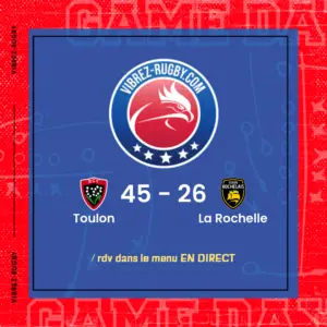 résultat Toulon - La Rochelle