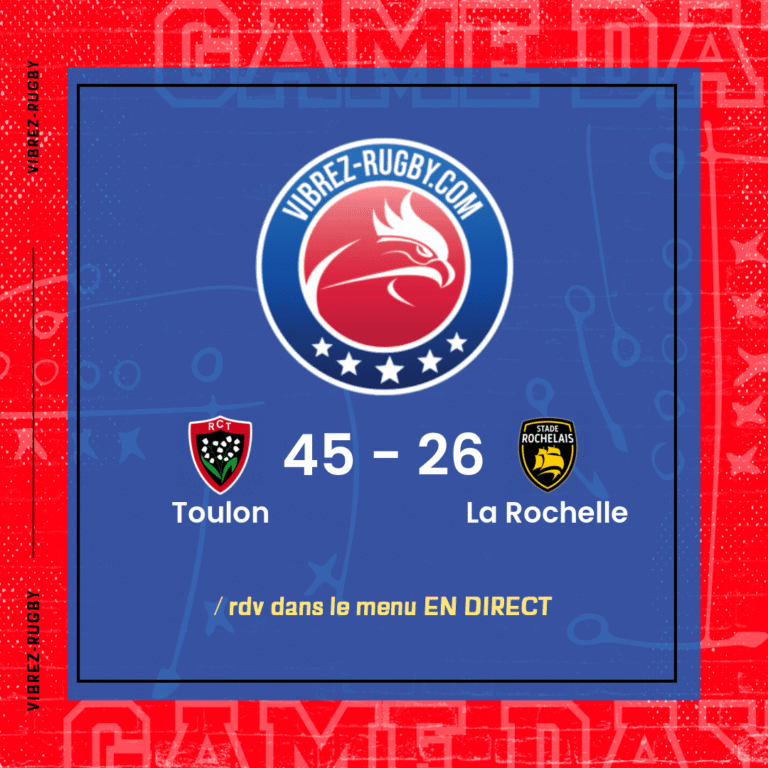 résultat Toulon - La Rochelle