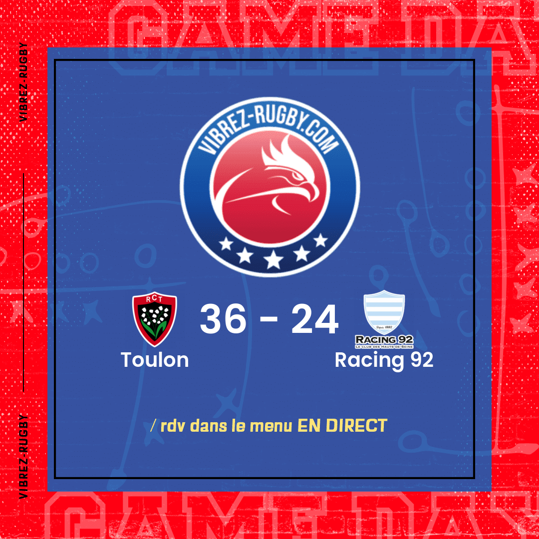 résultat Toulon - Racing 92