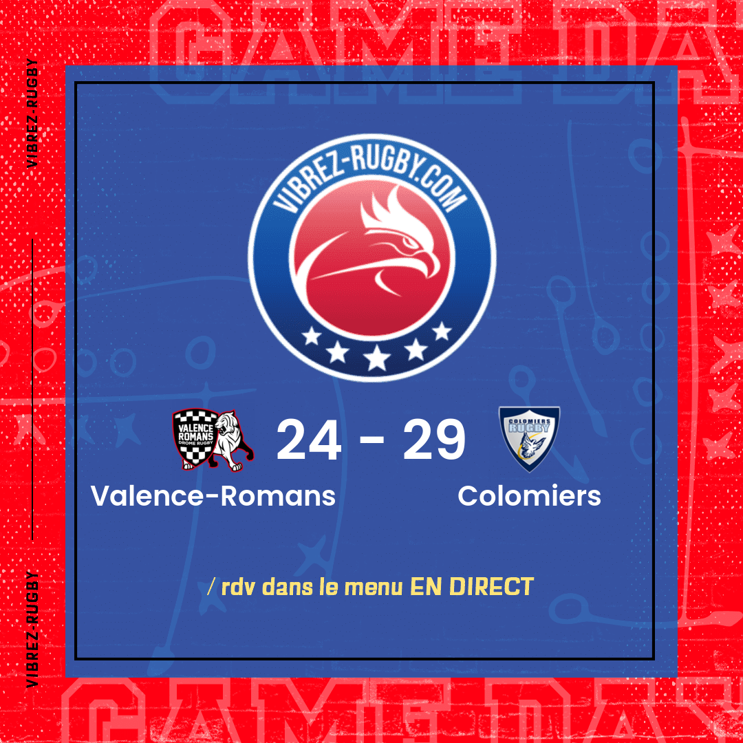 résultat Valence-Romans - Colomiers