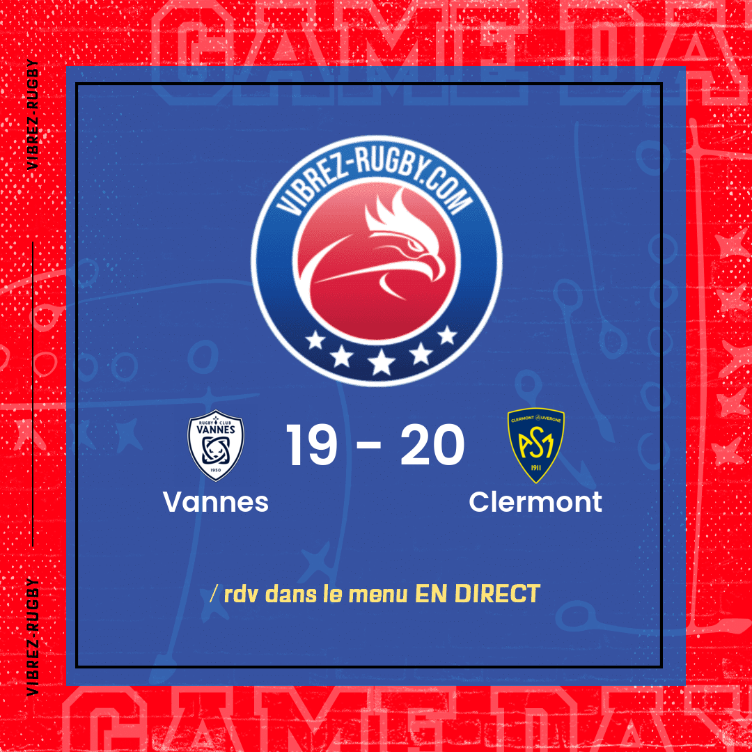 résultat Vannes - Clermont