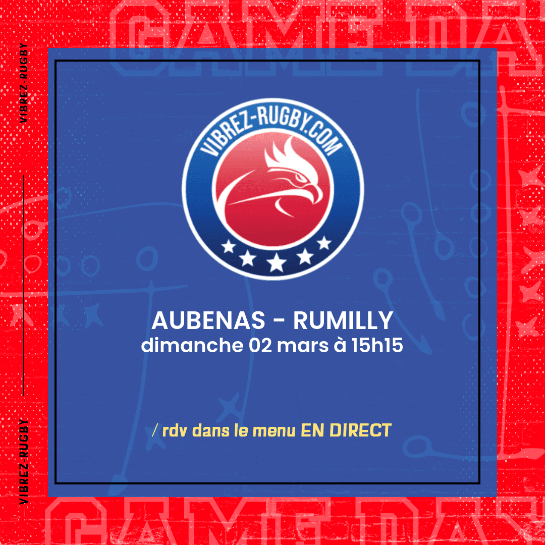 Aubenas - Rumilly en direct