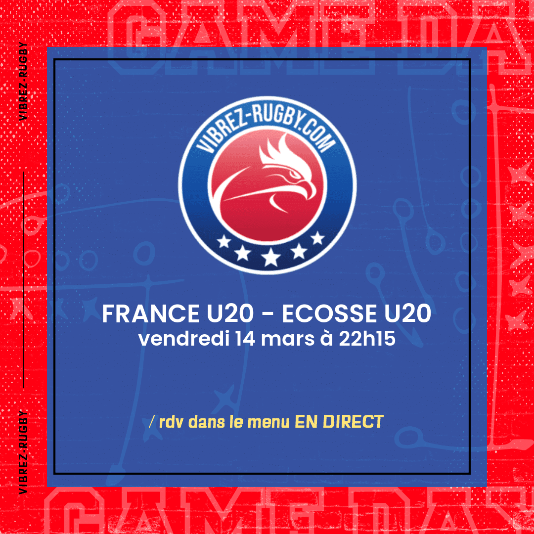 France U20 - Ecosse U20 en direct