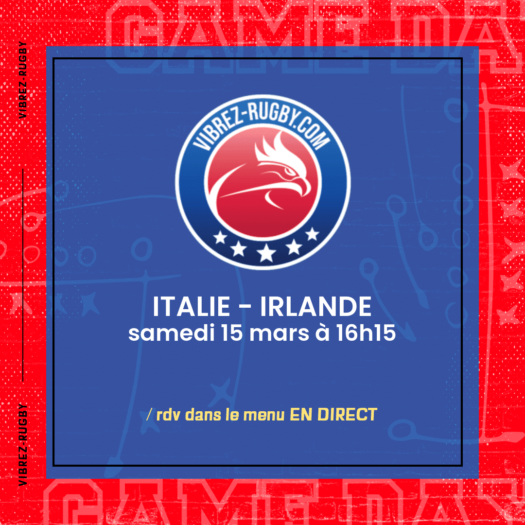 Italie - Irlande en direct