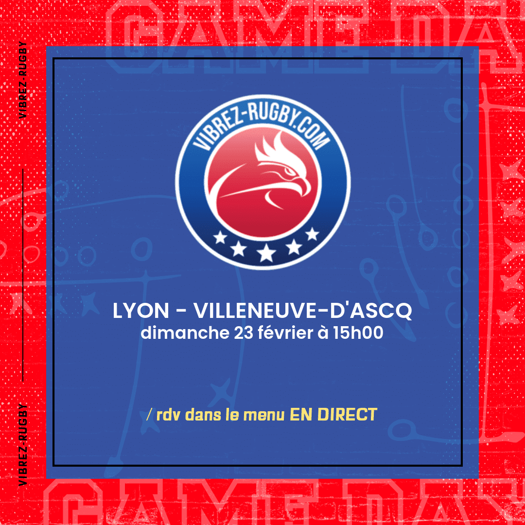 Lyon - Villeneuve-d'Ascq en direct