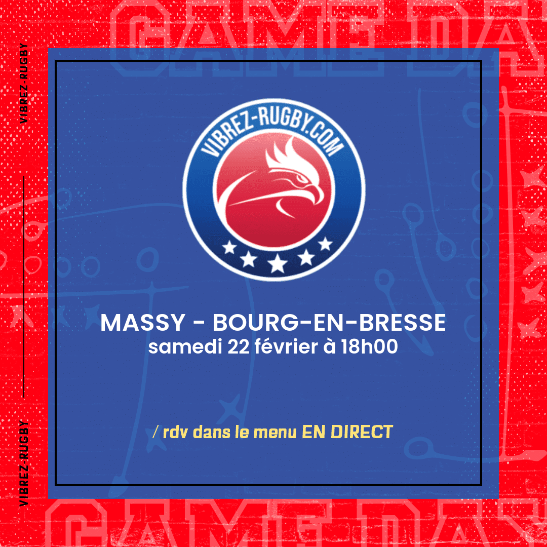 Massy - Bourg-en-Bresse en direct