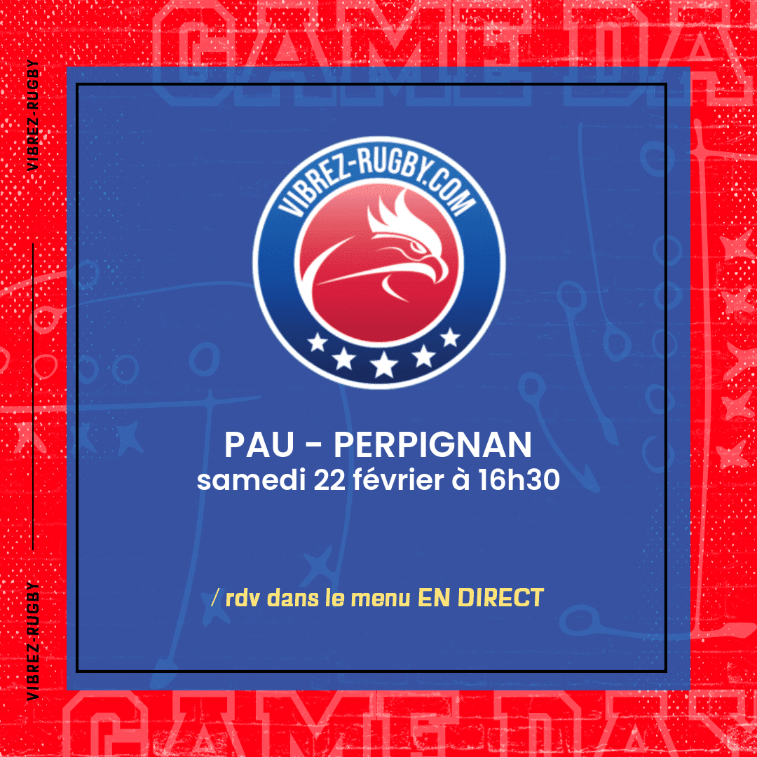 Pau – Perpignan en direct