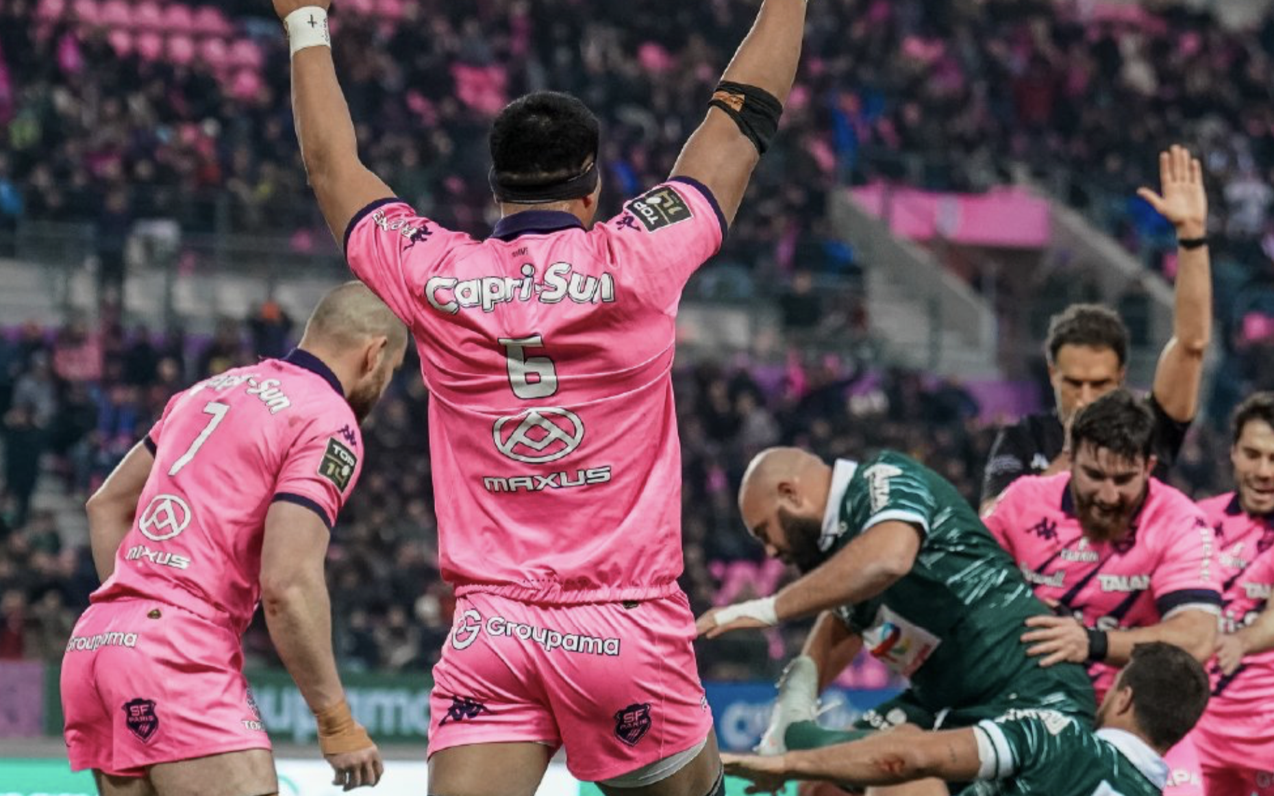 Le Stade Français s’impose au bout du suspense face à Pau