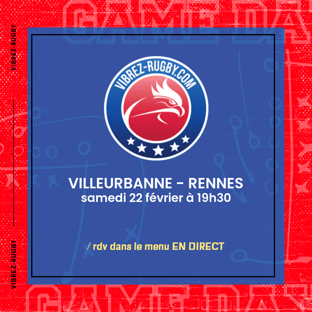 Villeurbanne - Rennes en direct